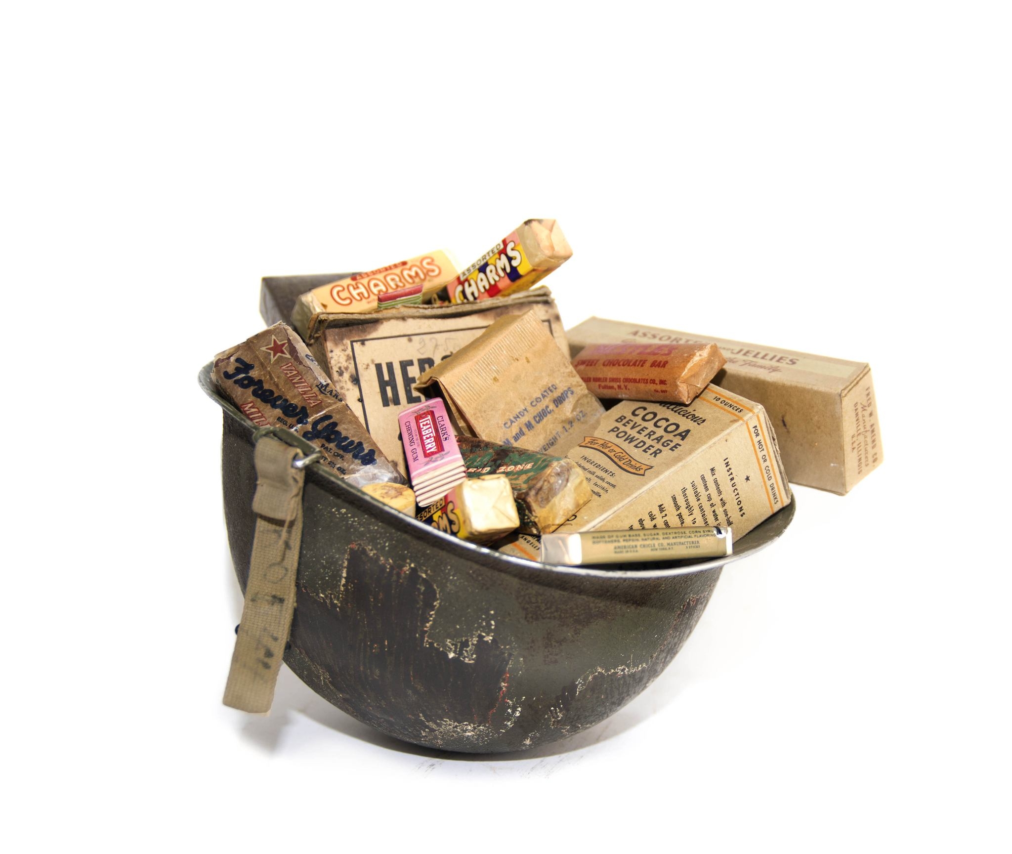 WW2 U.S Rations, Tobacco, Gum and Chocolate.