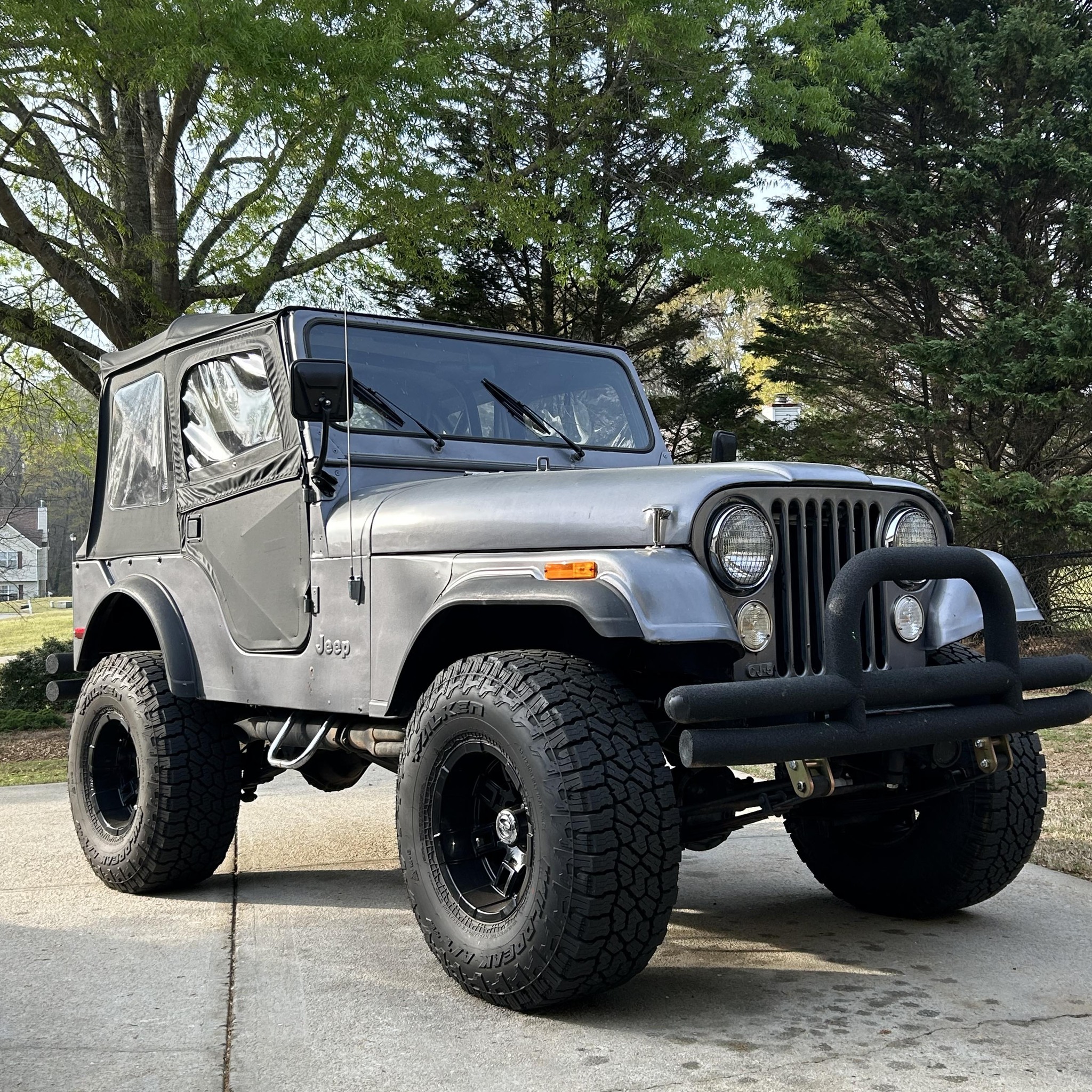 Jeep CJ5 | Hey guys, so I bought a 73 CJ5 with a 4 inch lift and 35’s ...