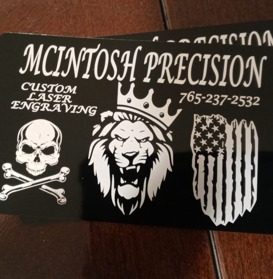 McIntosh Precision Custom Laser Engraving on Reels