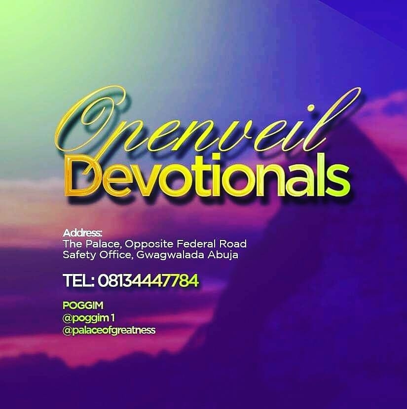Date: Wednesday 4th, December,... - Open Veil Devotionals | Facebook