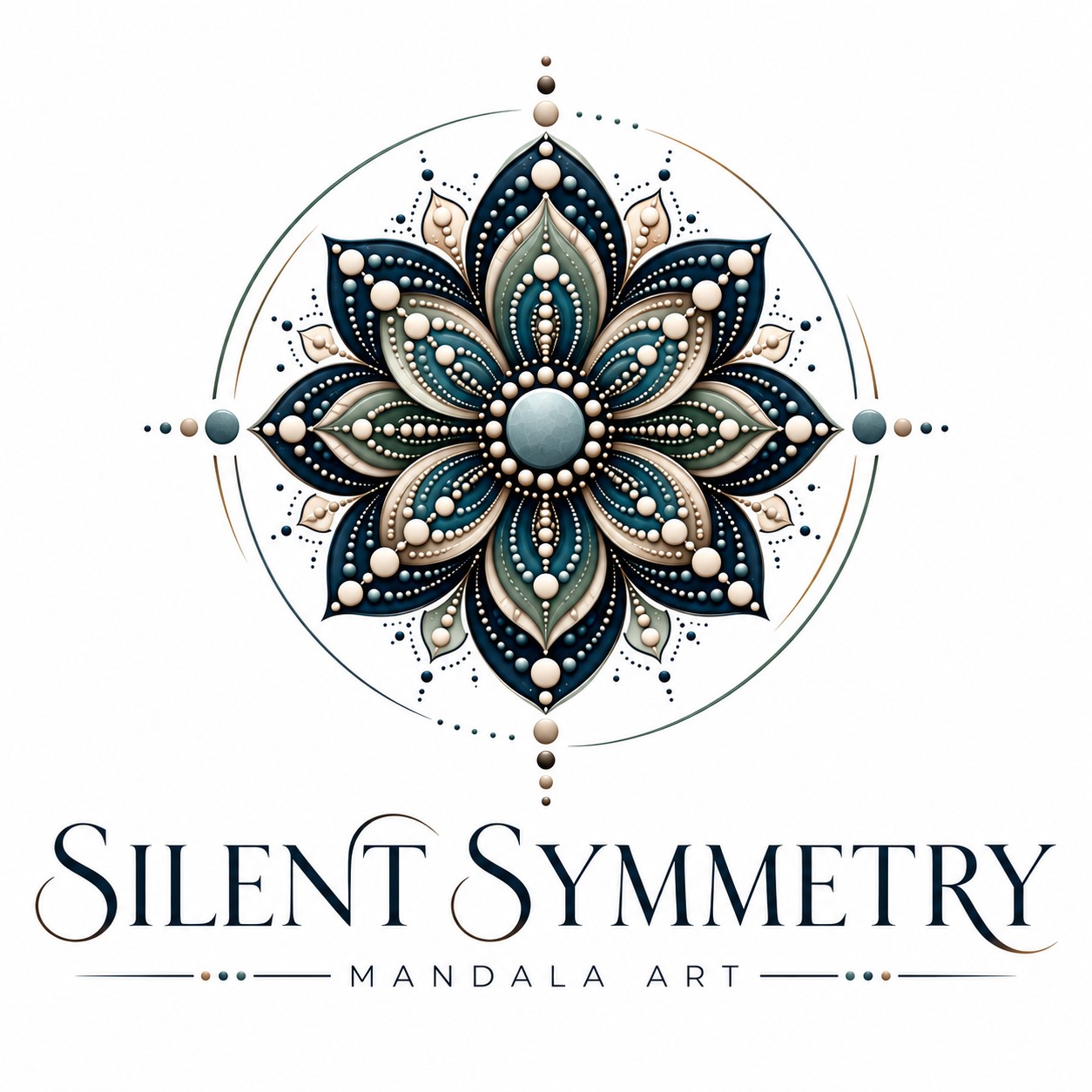 Silent Symmetry - Mandala Dot Art | Whangarei