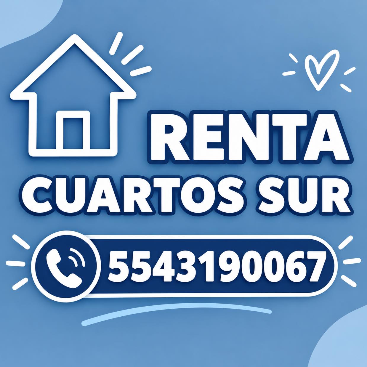 RENTA Cuartos SUR | Mexico City