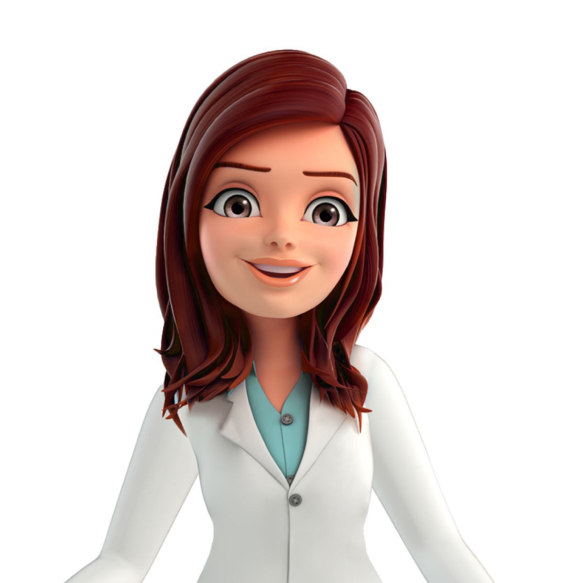 A virtual character Dr. HiDee د.هاي دي