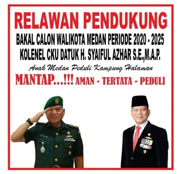 Relawan Kolonel Datuk H Syaiful Azhar