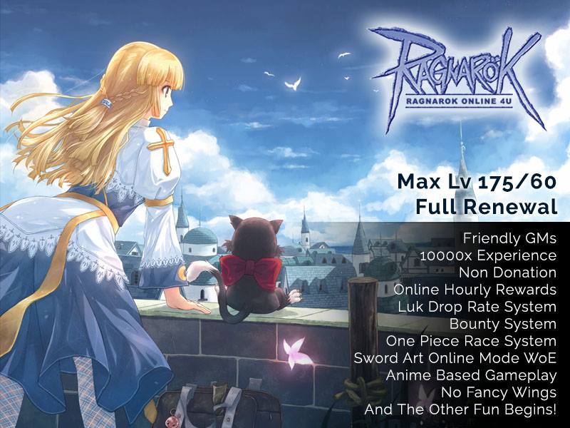 RO4U - First Anime Based Gameplay Ragnarok Online
