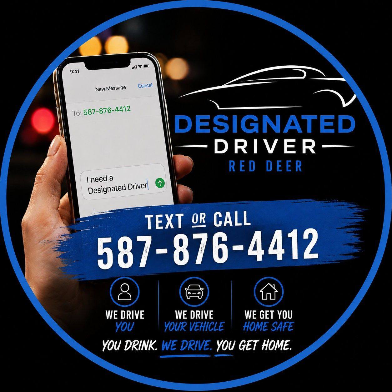 Designated Driver Service | Red Deer AB