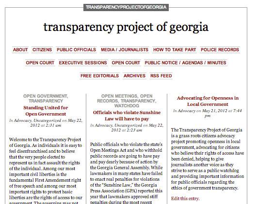 Transparency Project of Georgia