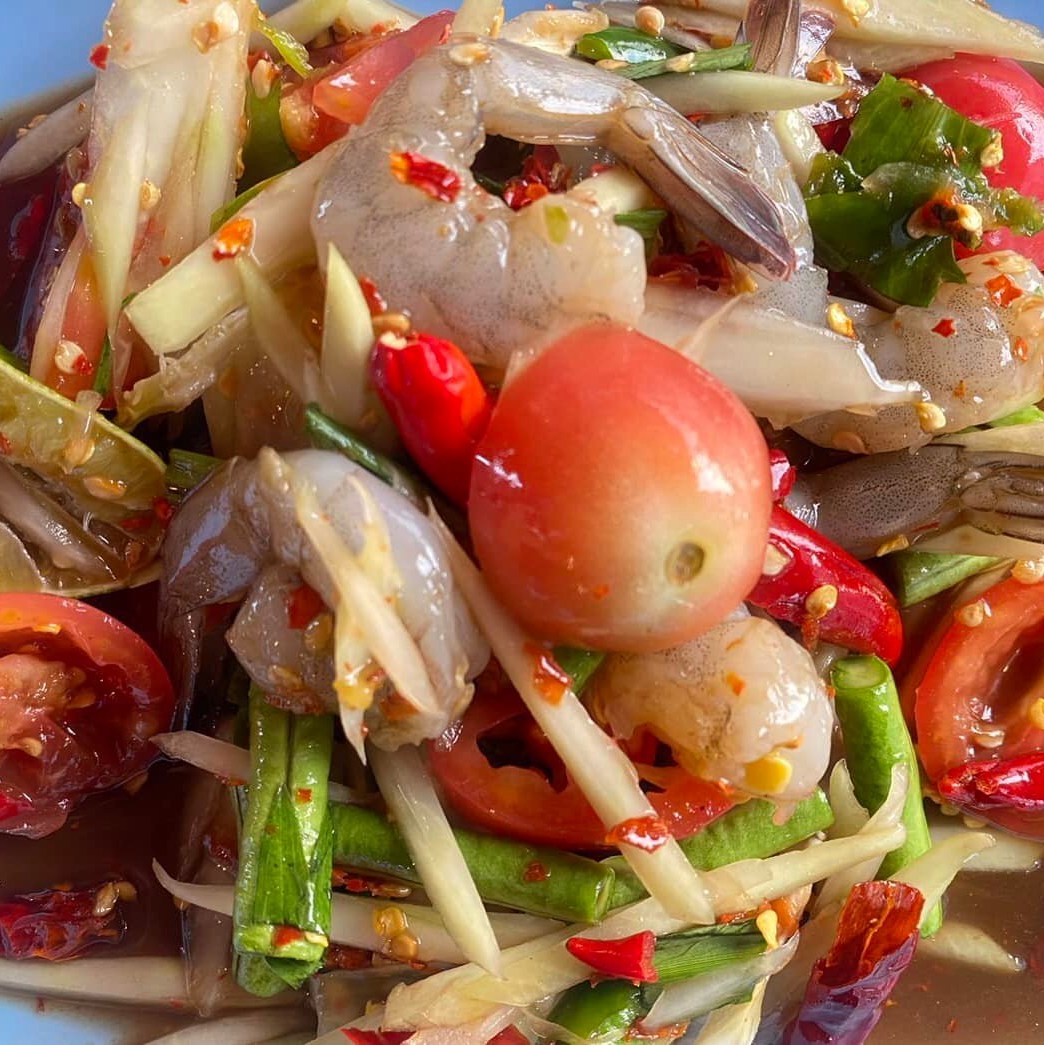 ตำ ยำ แจ่วฮ้อน หัวหมาก 20 | Bangkok