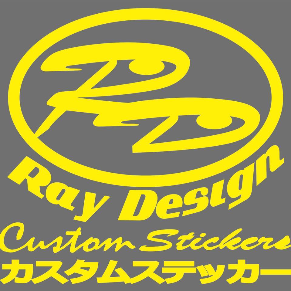 Ray Design Custom Stickers