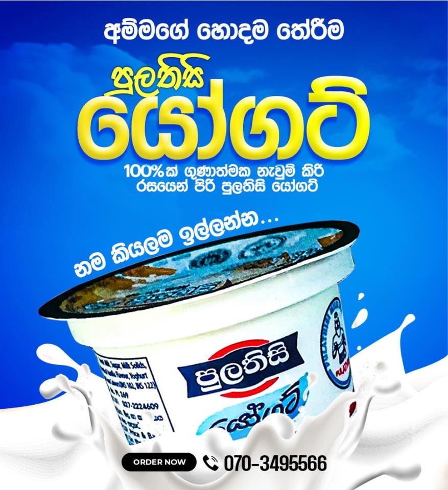 Pulathisi milk products - පොලොන්නරුව | Kaduruwela