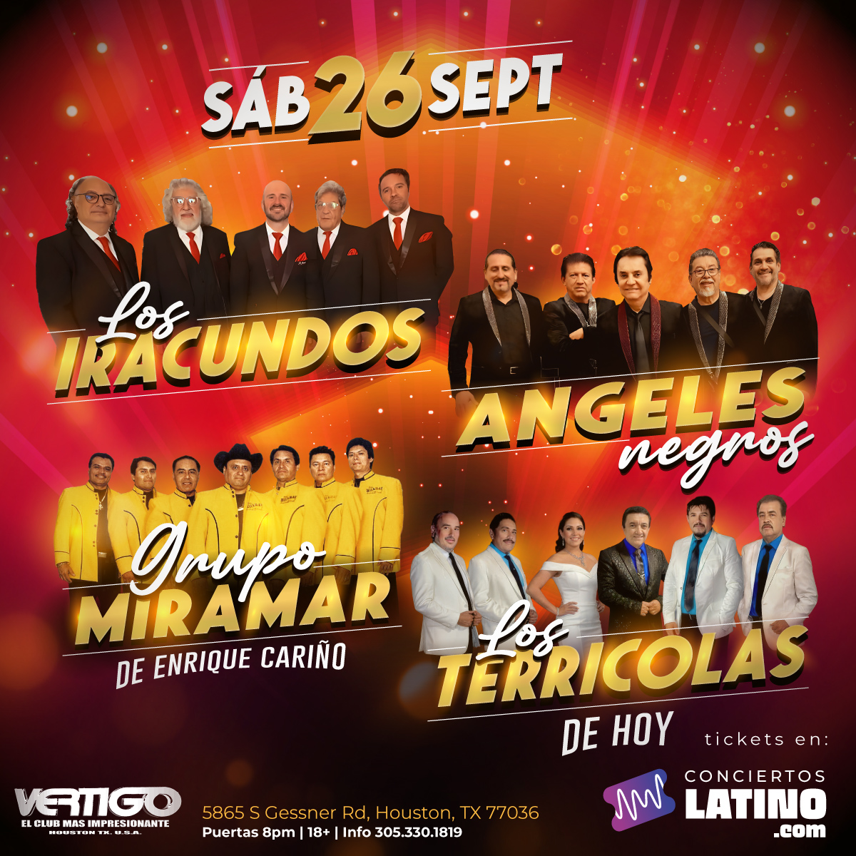 Conciertos en Houston