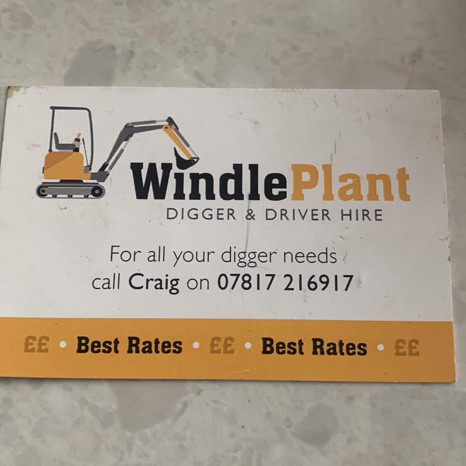 Windle plant digger and driver hire