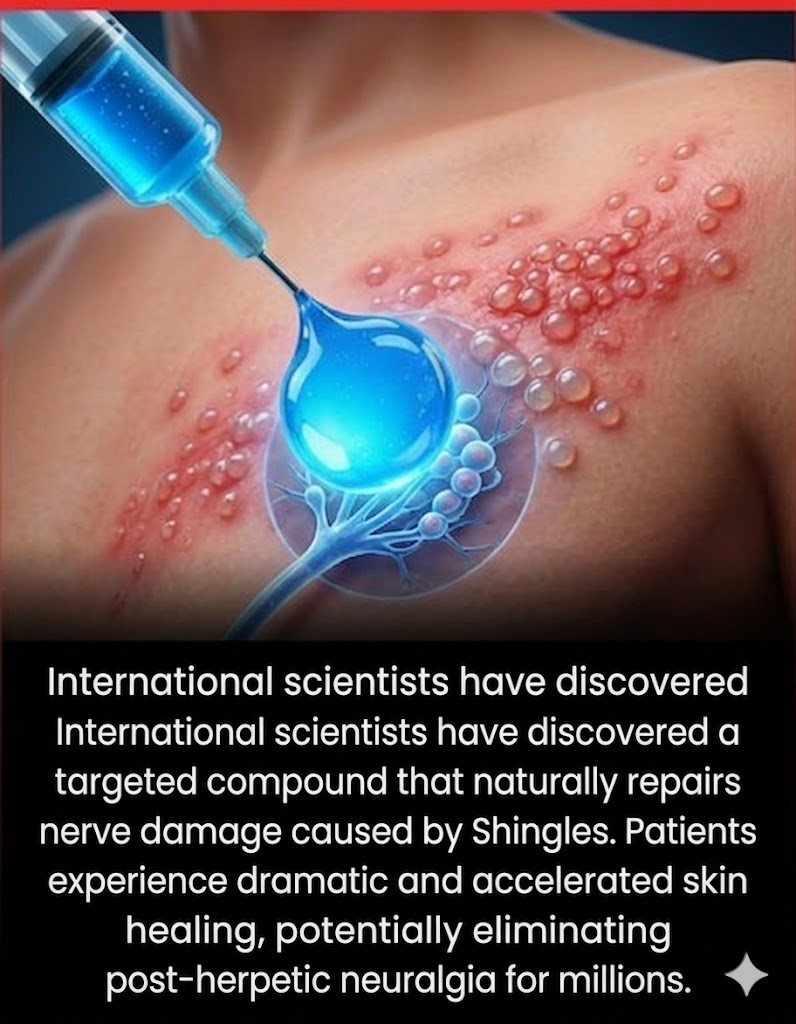 Does vitamin B12 affect shingles nerve sensations?