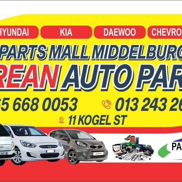 Korean auto parts. Parts mall middelburg | Middelburg
