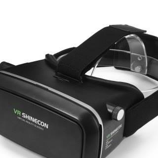 VR Shinecon 3D Virtual Reality VR Video Glasses - BLACK