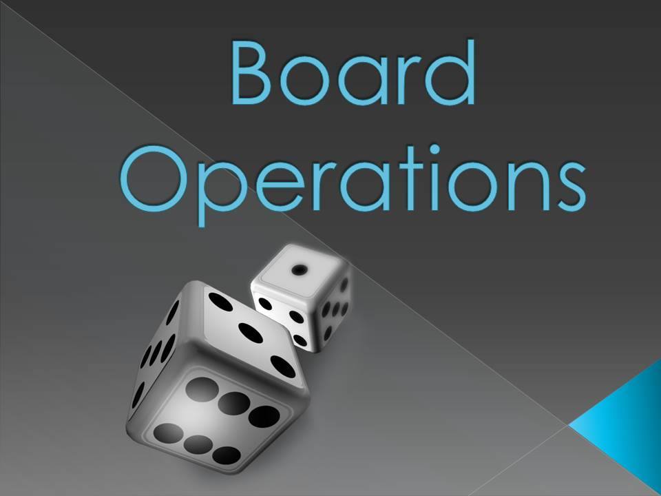 Board Operations