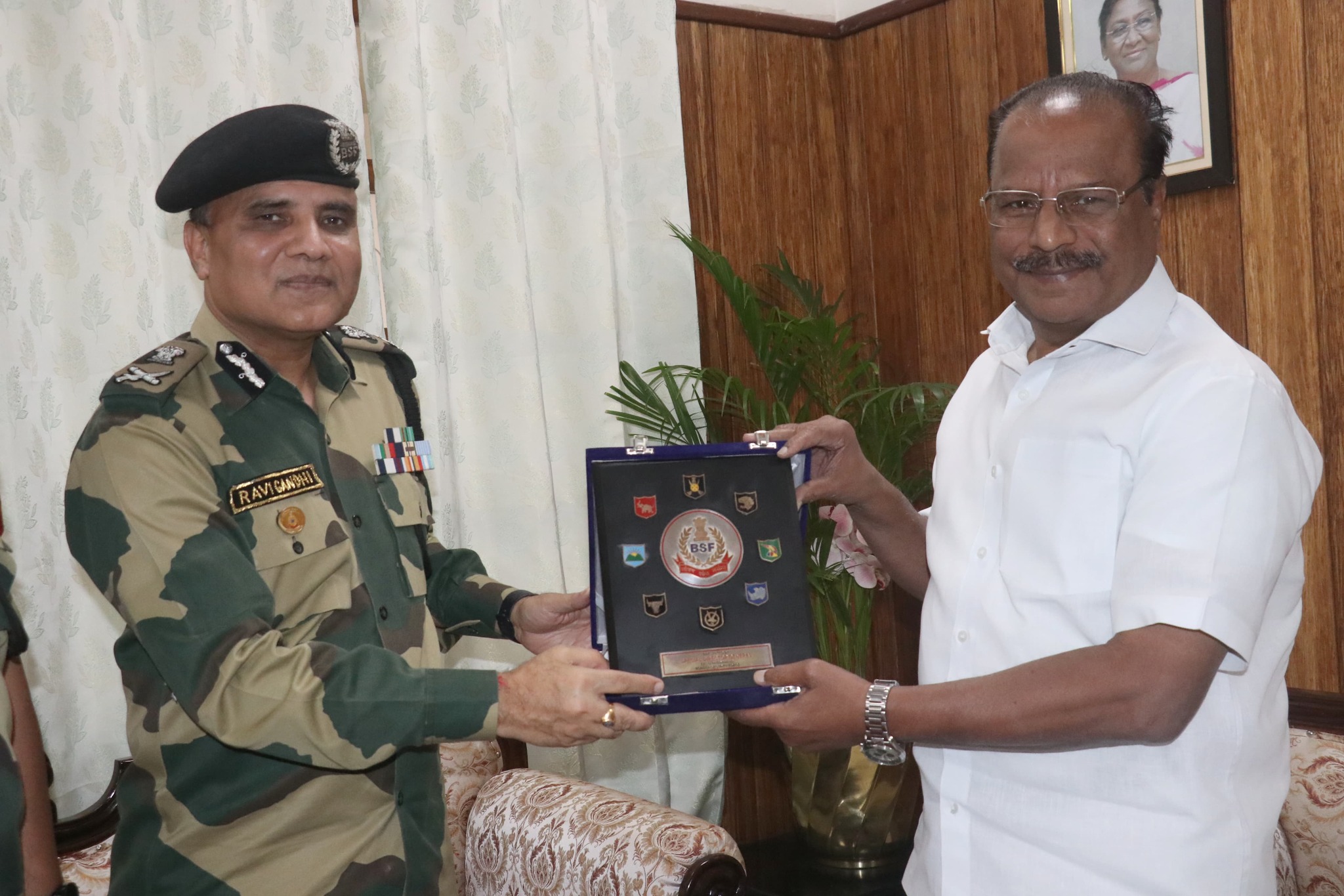 BSF Tripura - Today, on December 18, 2024, Sh Ravi Gandhi,... | Facebook
