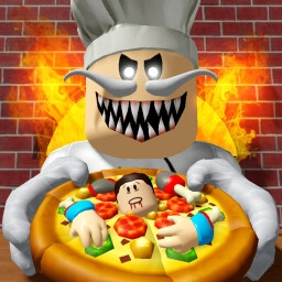 Escape Papa Pizza's Pizzeria - SCARY OBBY
