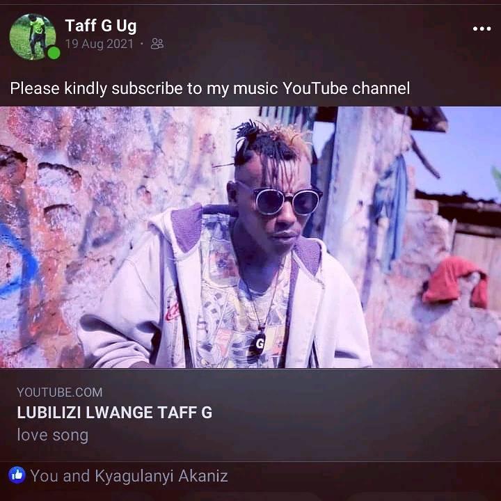 Taff_G_ music fans base | Kampala