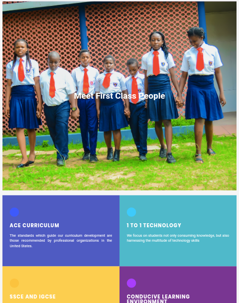 FIRST CLASS People Academy | Ibadan