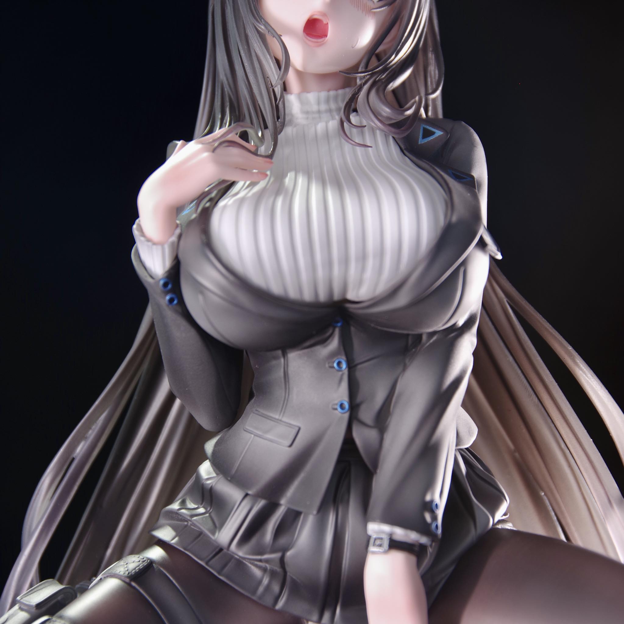 ガレージキット ブルーアーカイブ 聖園ミカ バニーガールver. 完成しま 