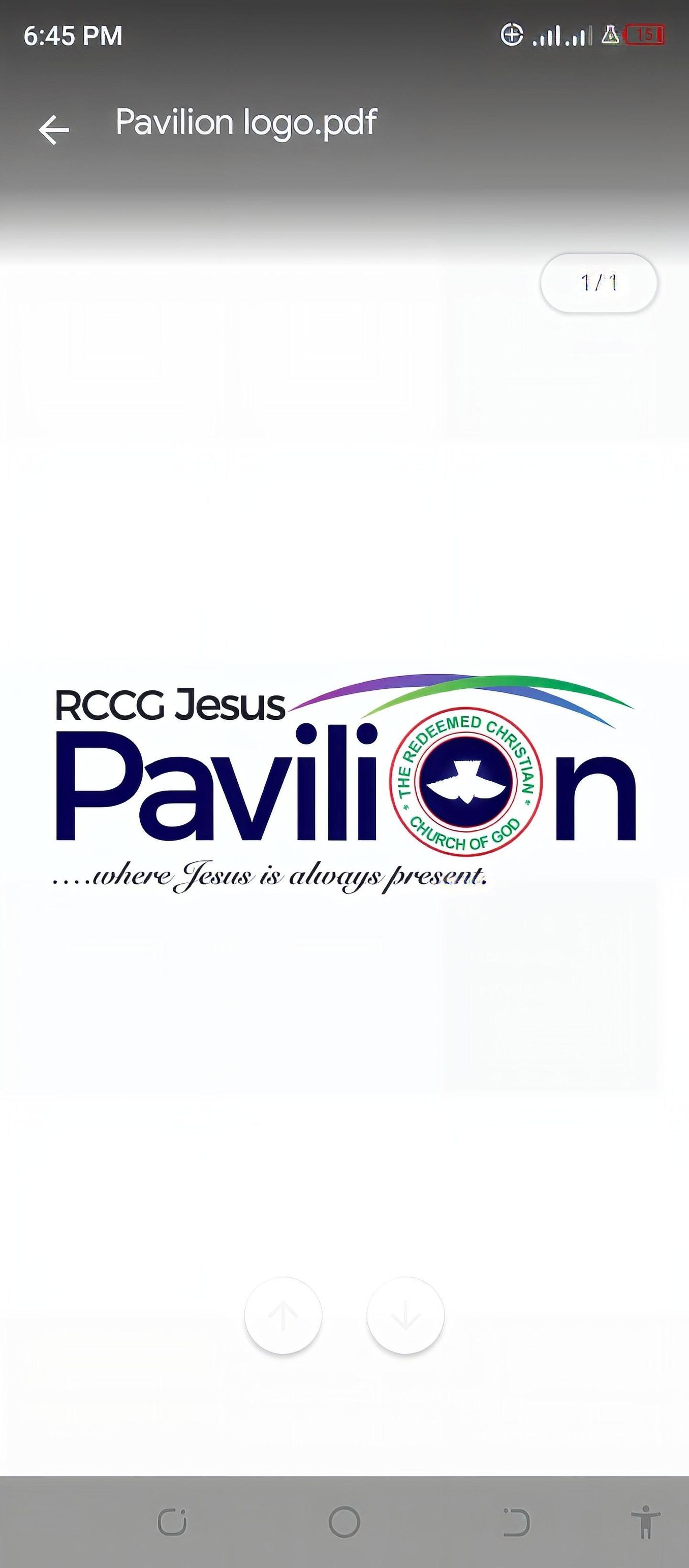 RCCG Jesus Pavilion YP 7 | Mowe
