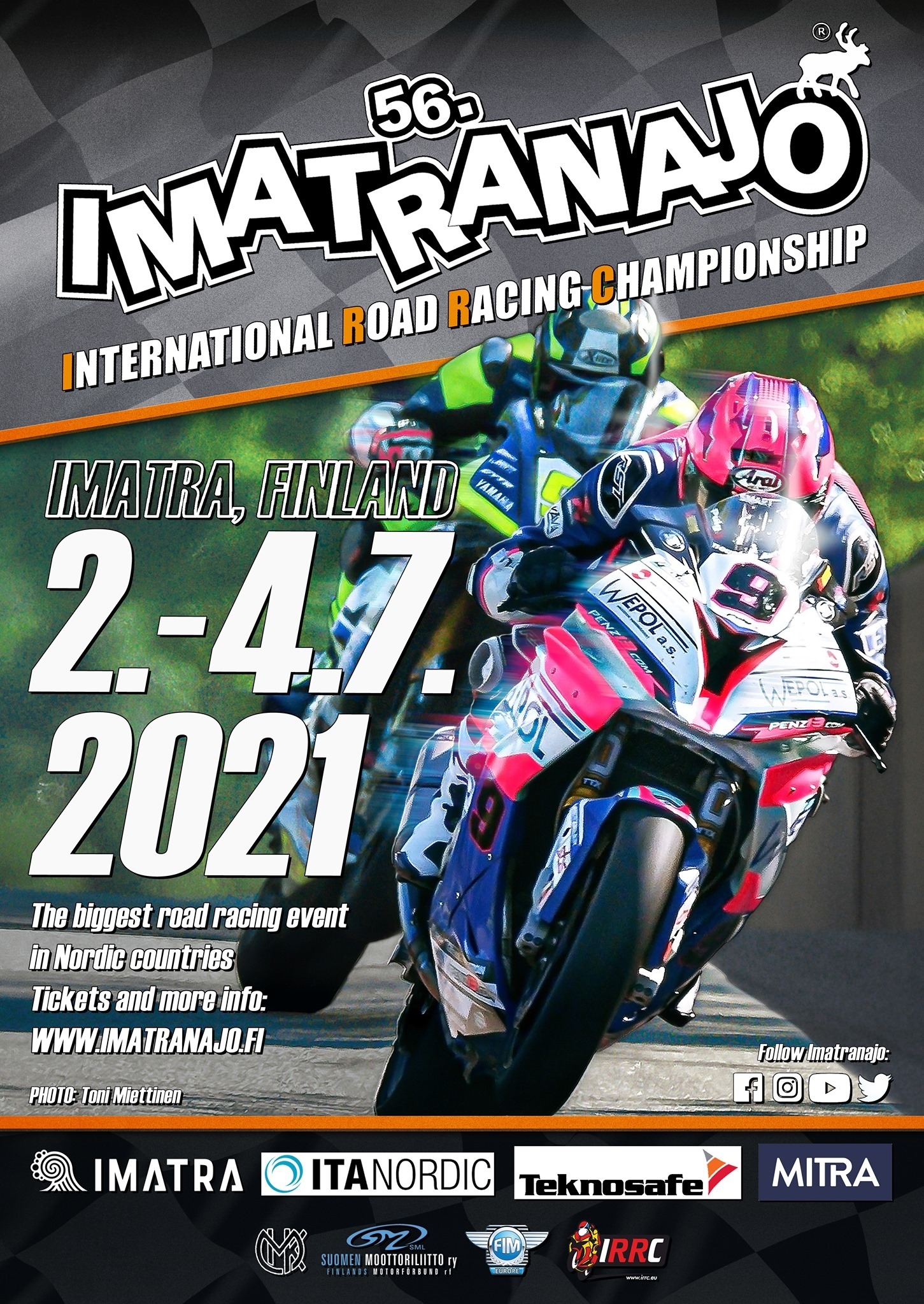 Imatranajo 2021 / Imatra road races 2021 | Imatrankoski