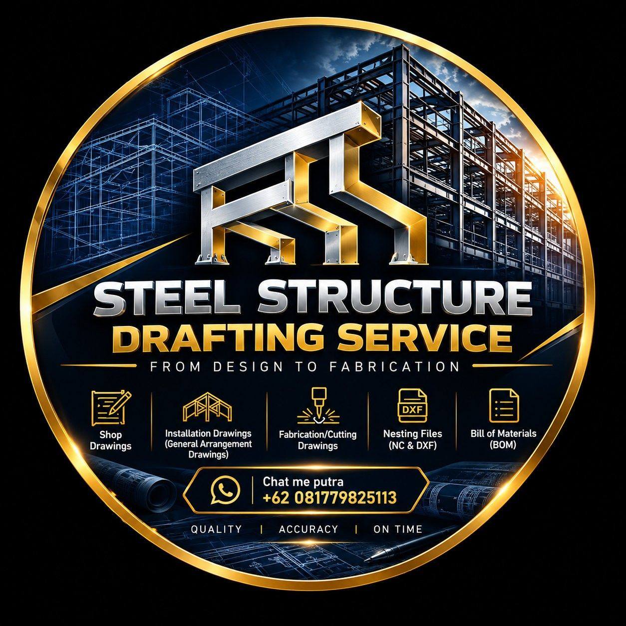 Steel structure design consultancy services a. Shop drawings b ...