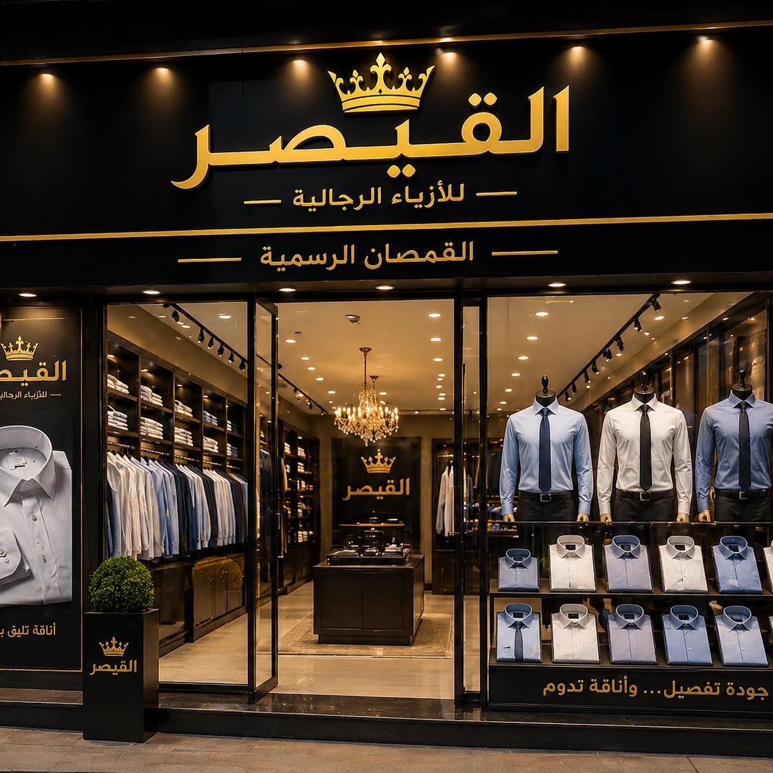 القيصر للالبسه الرجاليه