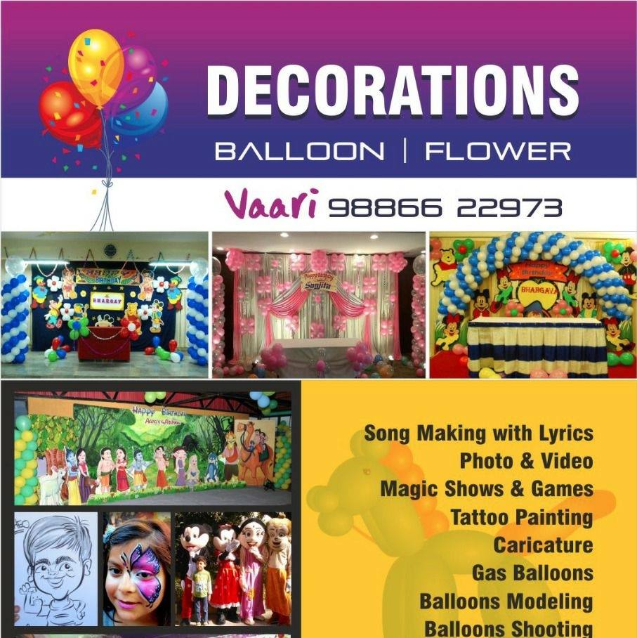 Vaari Decorations | Bangalore
