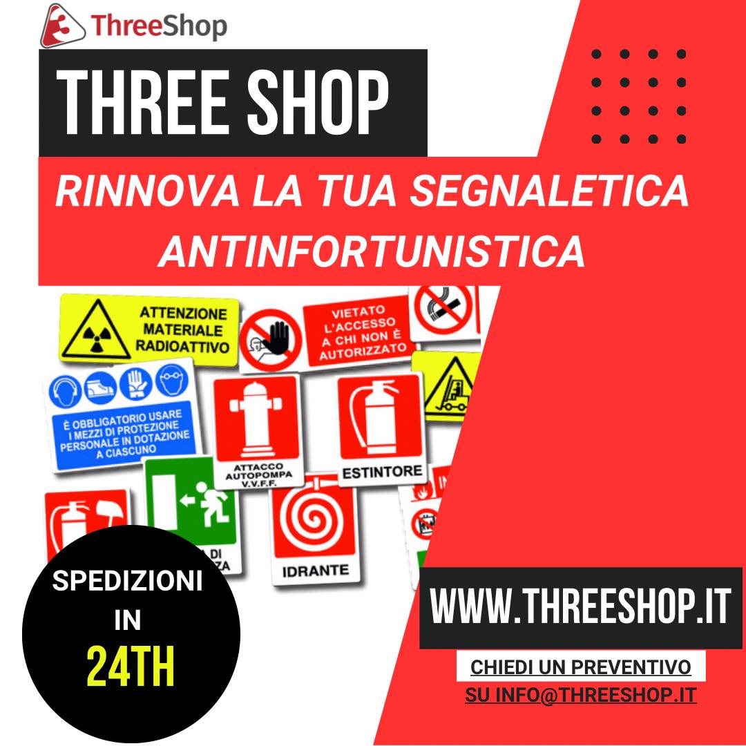 Three Shop - Segnaletica e sicurezza stradale