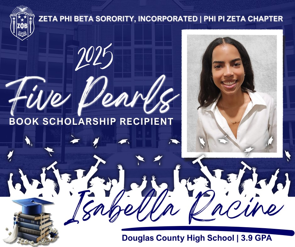 Zeta - Congratulations to our 2025 Five Pearls Book Scholarship ...