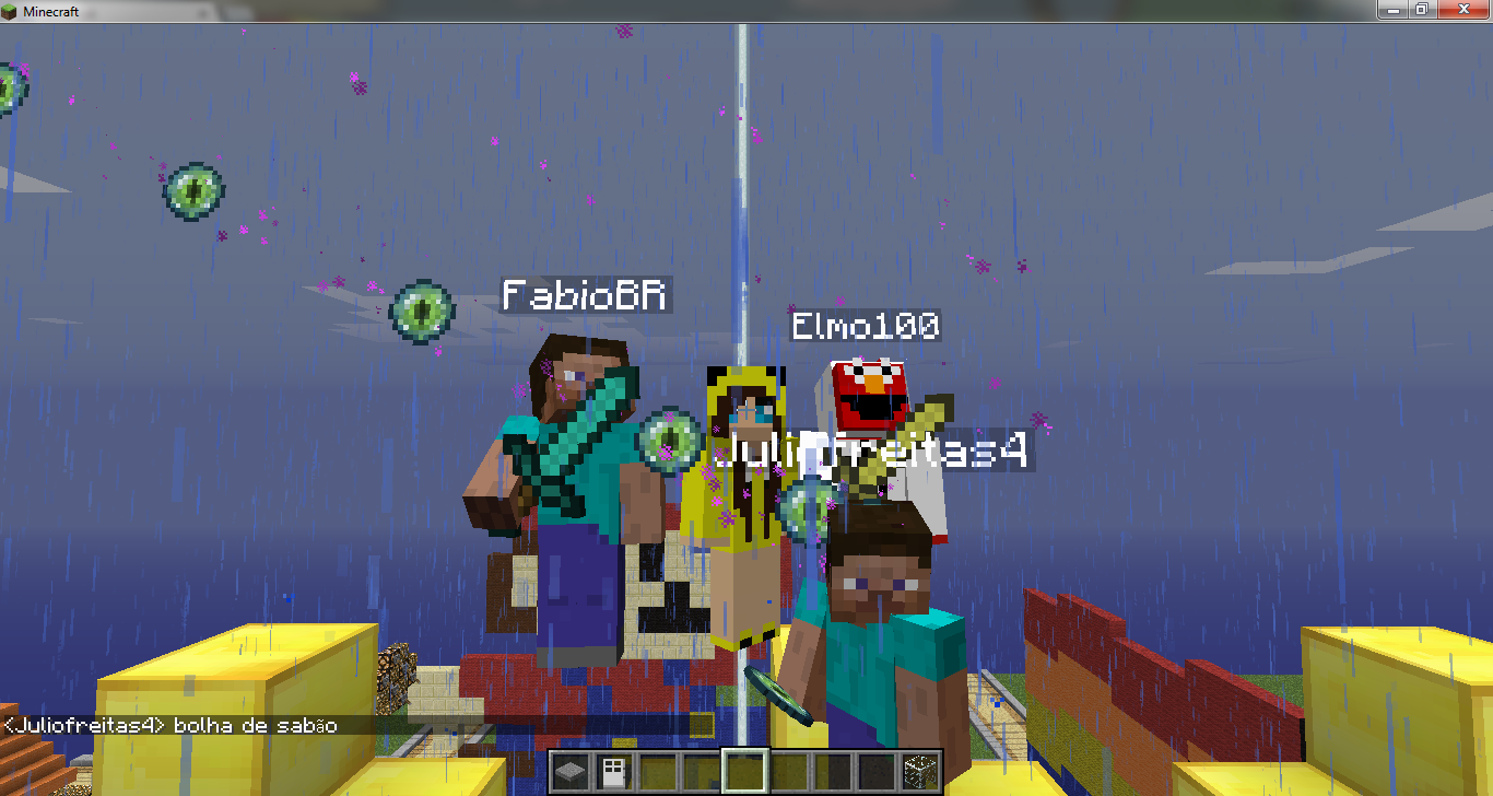 Qual Tecla Tira Print No Minecraft