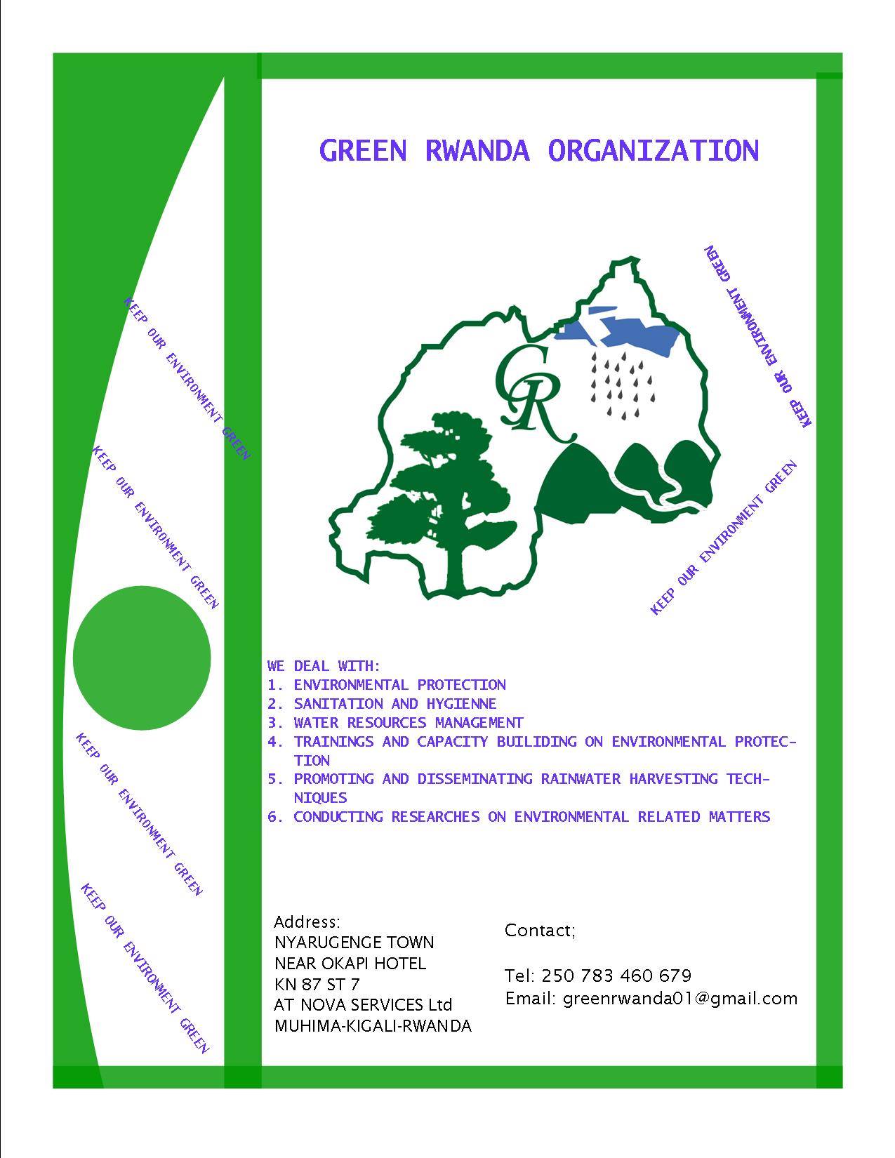 Green Rwanda Organization | Nyarugenge