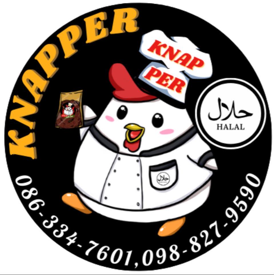 น้ำพริกหนังไก่กรอบ หนังไก่ทอดกรอบ Knapper ราคาถูก ปลีก-ส่ง