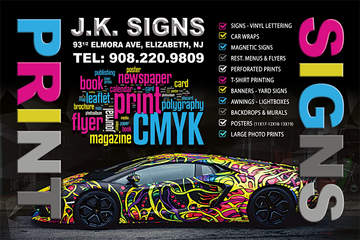 JK SIGNS | Elizabeth NJ