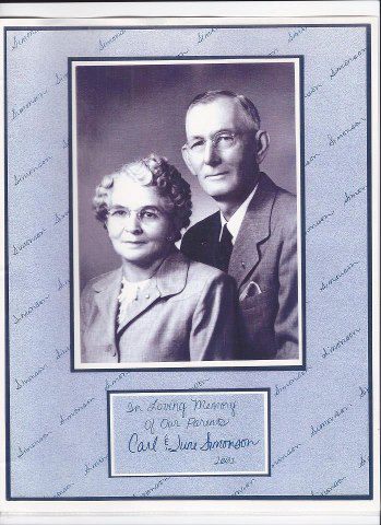 Carl Simonson Family