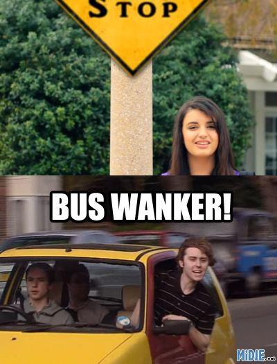 That awkward moment when you get thrown off a bus for wanking