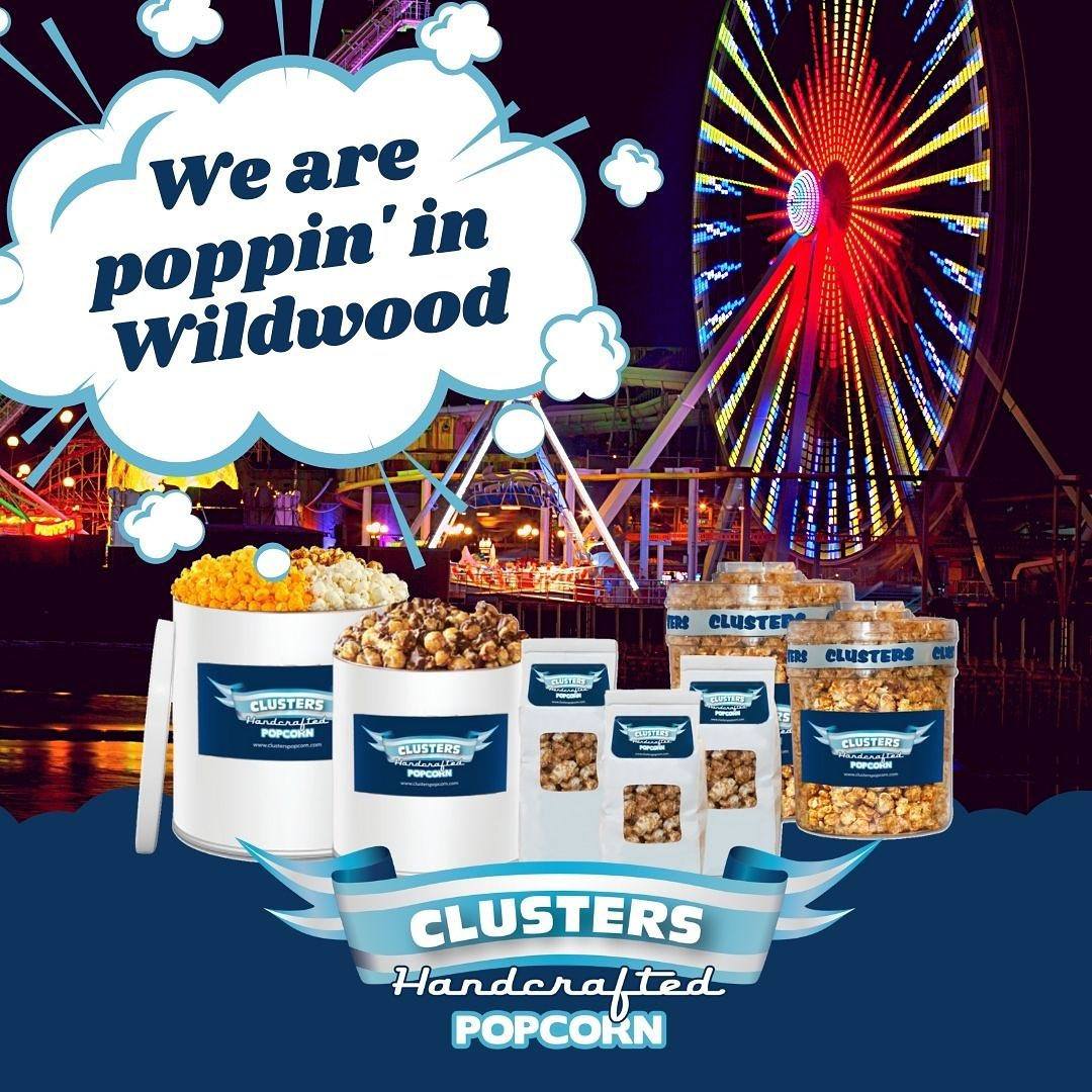 Clusters Handcrafted Popcorn- Wildwood | Wildwood NJ