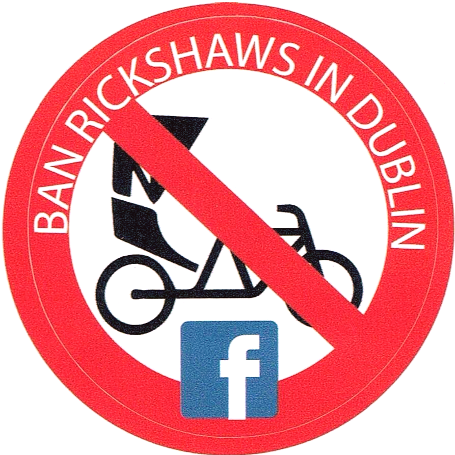 THIS is the moment the Gardai... - Ban Rickshaws in Dublin | Facebook