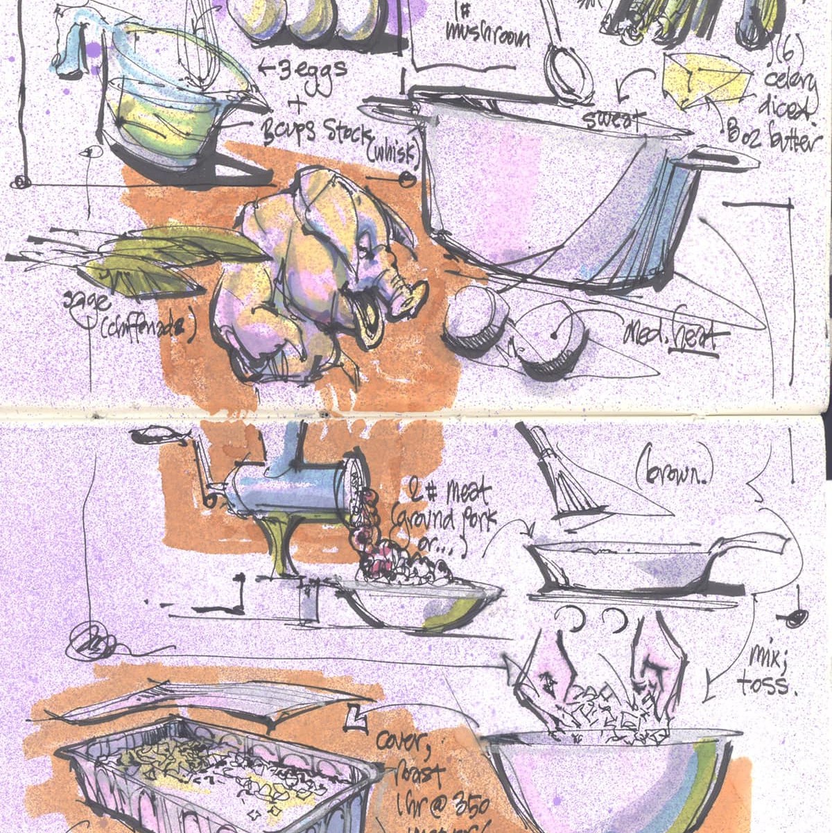 Recipe Art by Tom