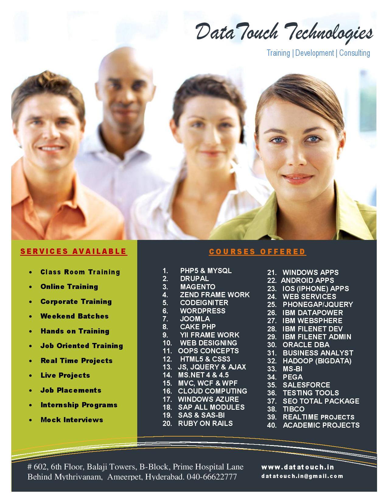 Data Touch Technologies | Hyderabad