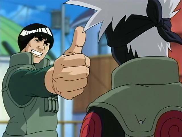 Gaï Maito, L'éternel rival de Kakashi