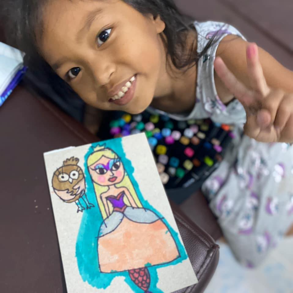 I just love to draw by Pakwan