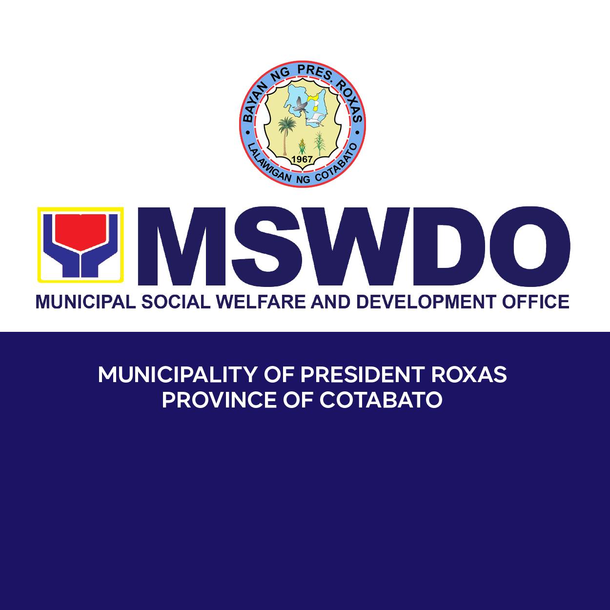 Municipal Social Welfare & Development Office - President Roxas ...