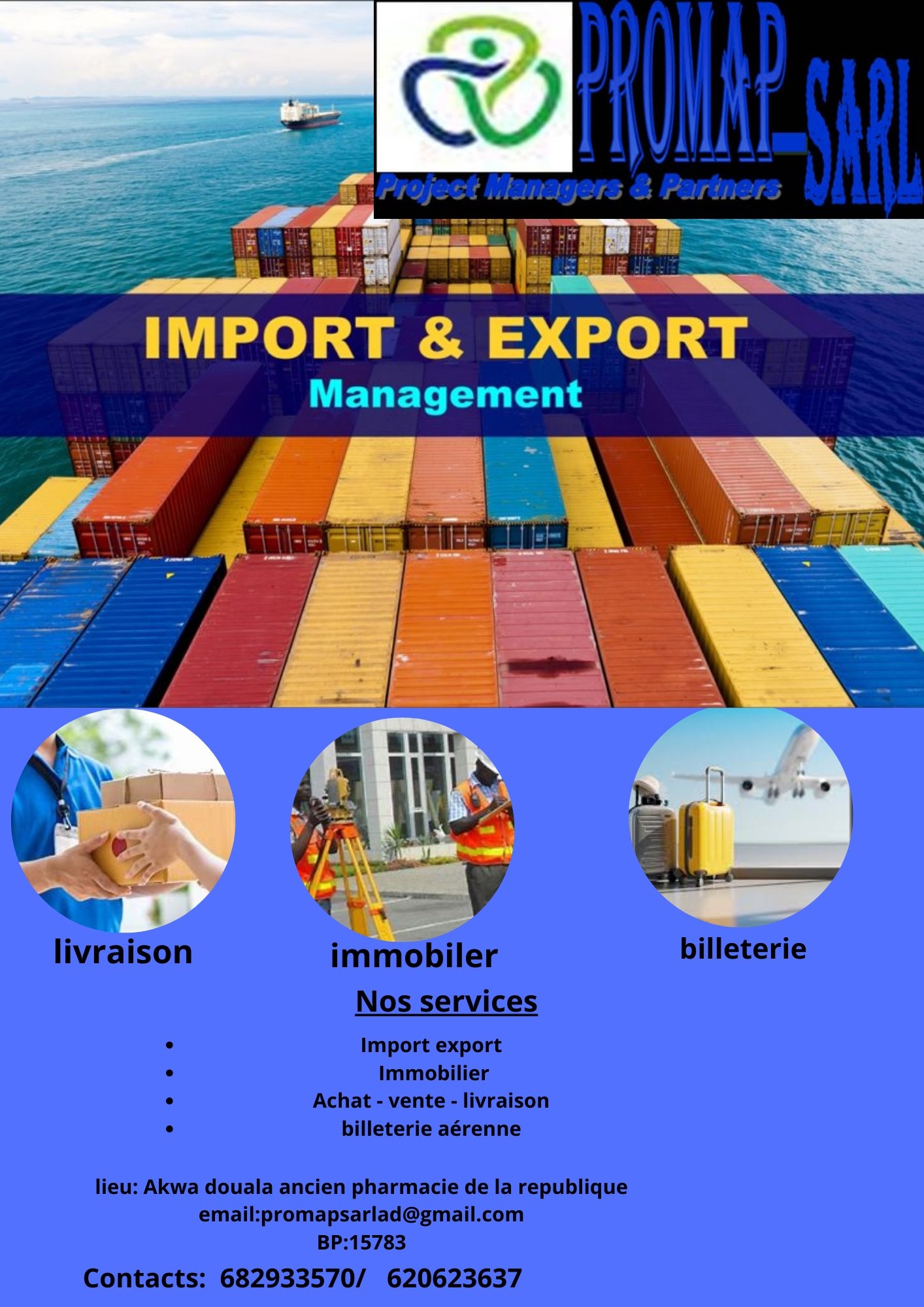 Promap Sarl | Douala