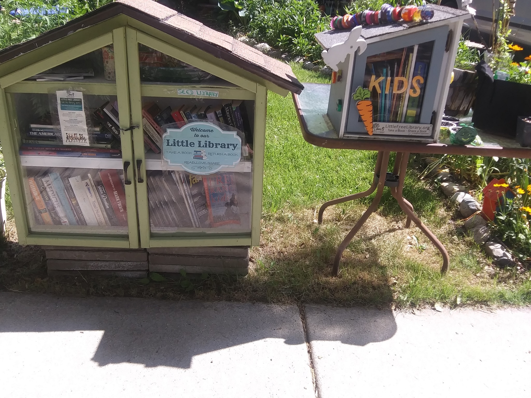 Little Free Community Library Read and Seed | Oak Park MI