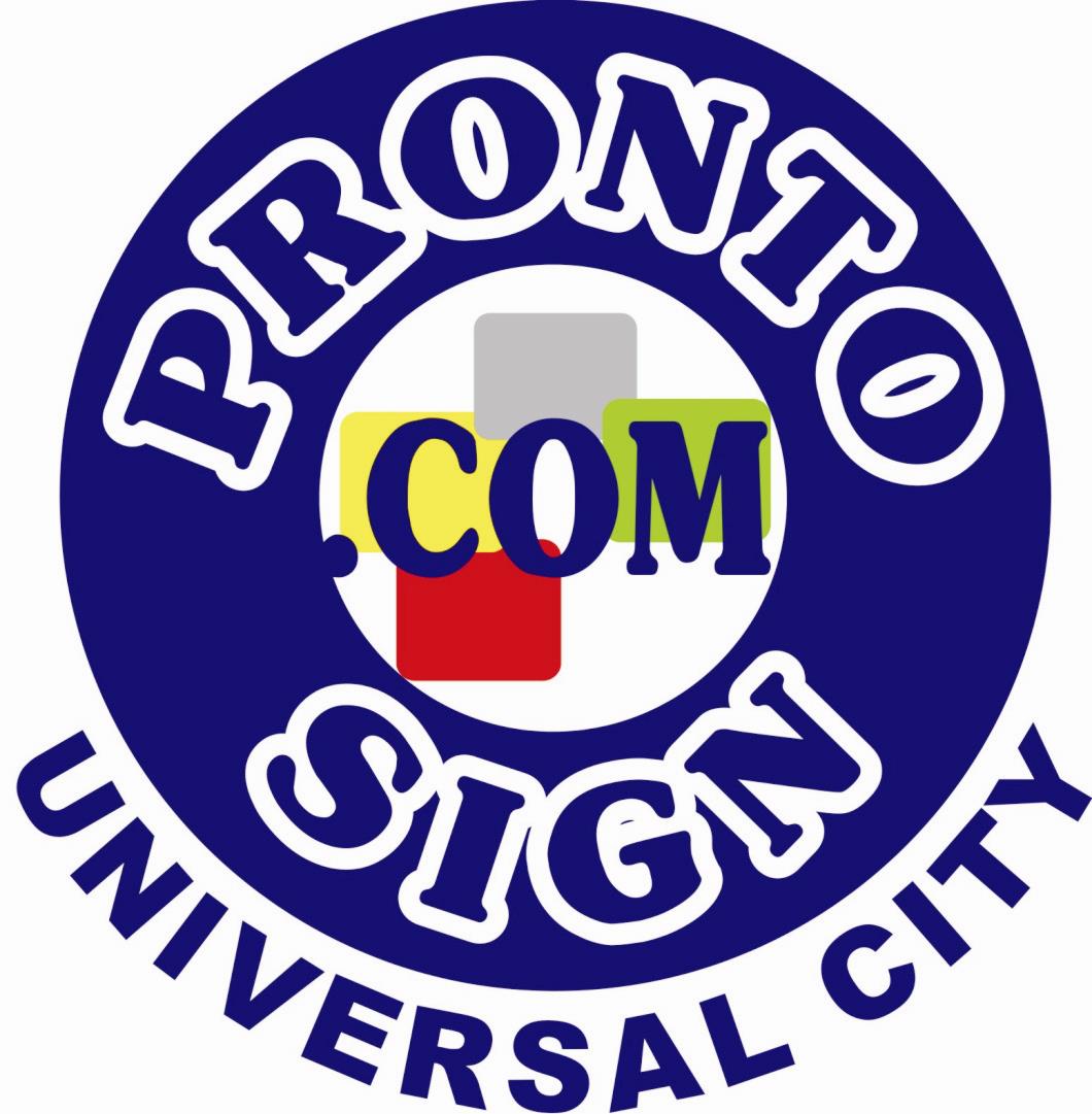 Pronto Sign