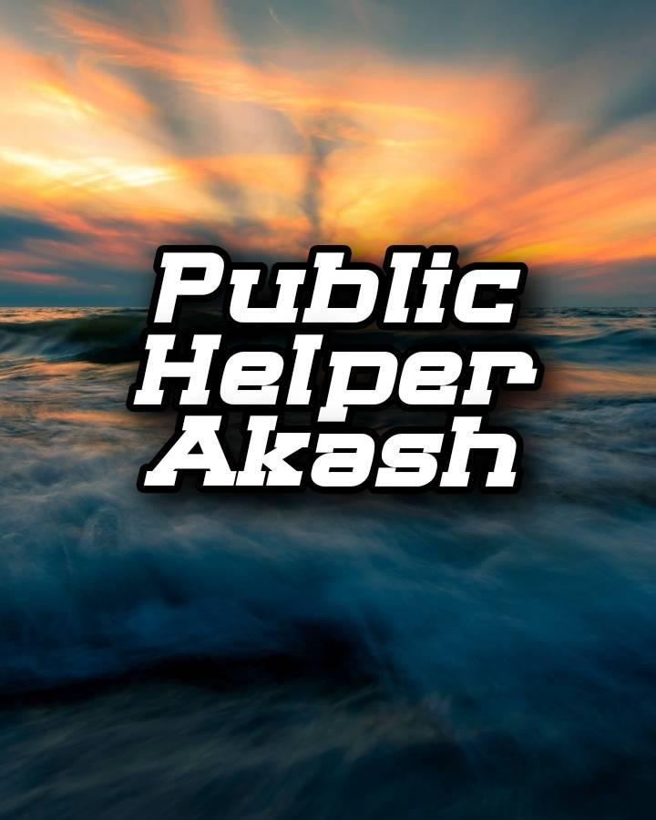 Public Helper Akash