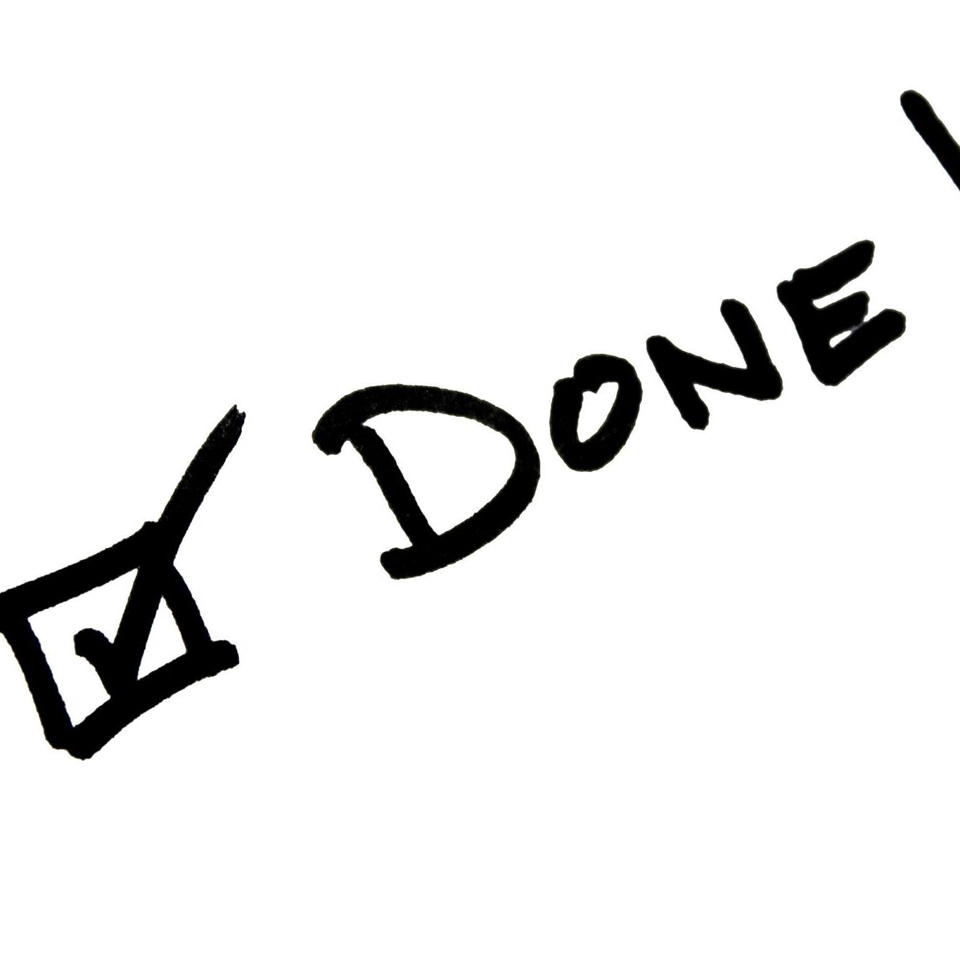 Done and done